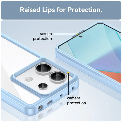 For Xiaomi Redmi Note 13 Pro 5G / Poco X6 5G Phone Case TPU+Acrylic Protective Cover