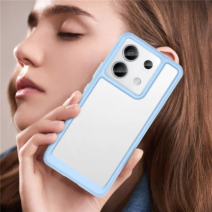 For Xiaomi Redmi Note 13 Pro 5G / Poco X6 5G Phone Case TPU+Acrylic Protective Cover
