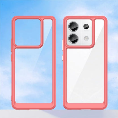 For Xiaomi Redmi Note 13 Pro 5G / Poco X6 5G Phone Case TPU+Acrylic Protective Cover