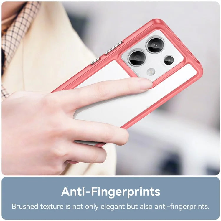 For Xiaomi Redmi Note 13 Pro 5G / Poco X6 5G Phone Case TPU+Acrylic Protective Cover