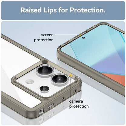 For Xiaomi Redmi Note 13 Pro 5G / Poco X6 5G Phone Case TPU+Acrylic Protective Cover