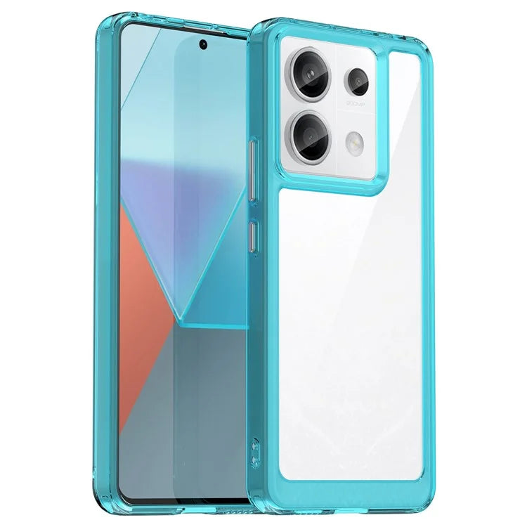 For Xiaomi Redmi Note 13 Pro 5G / Poco X6 5G Phone Case TPU+Acrylic Protective Cover