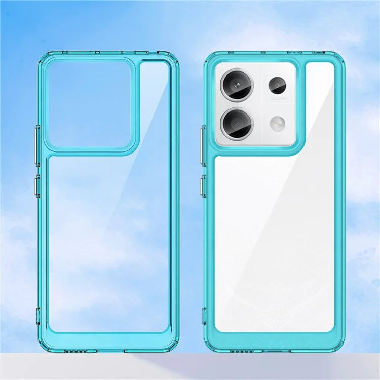 For Xiaomi Redmi Note 13 Pro 5G / Poco X6 5G Phone Case TPU+Acrylic Protective Cover