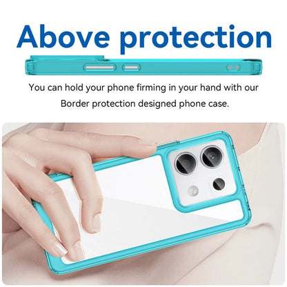 For Xiaomi Redmi Note 13 Pro 5G / Poco X6 5G Phone Case TPU+Acrylic Protective Cover