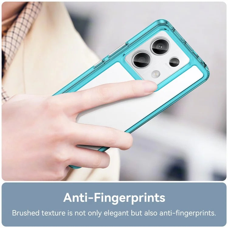 For Xiaomi Redmi Note 13 Pro 5G / Poco X6 5G Phone Case TPU+Acrylic Protective Cover