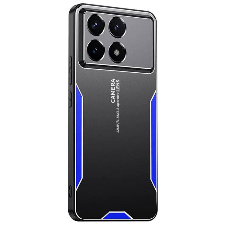 For Xiaomi Redmi K70E 5G / Poco X6 Pro 5G Hybrid Phone Case Aluminum Alloy+TPU+PC Cover Protection Cover