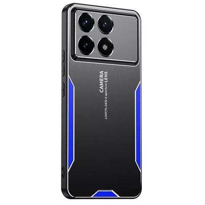 For Xiaomi Redmi K70E 5G / Poco X6 Pro 5G Hybrid Phone Case Aluminum Alloy+TPU+PC Cover Protection Cover