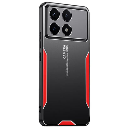 For Xiaomi Redmi K70E 5G / Poco X6 Pro 5G Hybrid Phone Case Aluminum Alloy+TPU+PC Cover Protection Cover