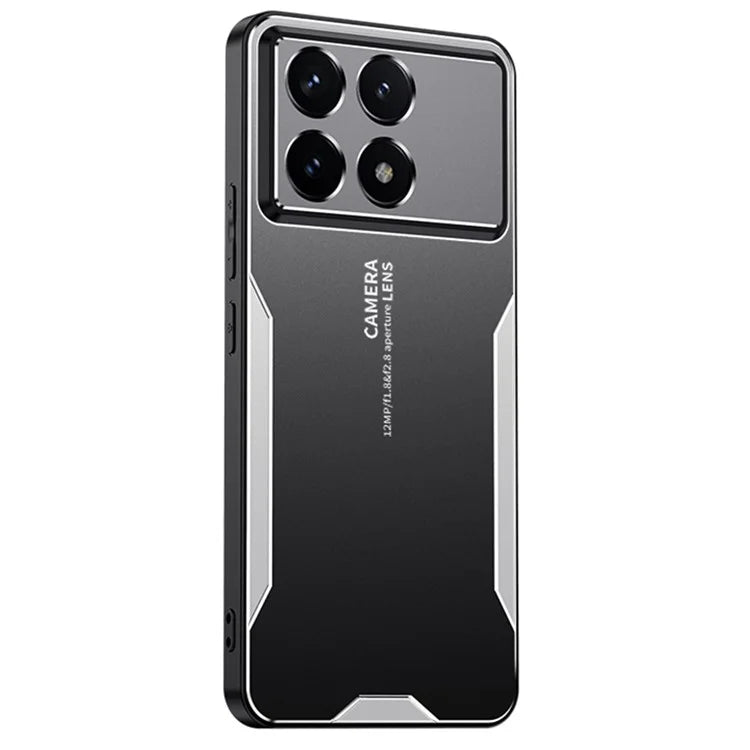 For Xiaomi Redmi K70E 5G / Poco X6 Pro 5G Hybrid Phone Case Aluminum Alloy+TPU+PC Cover Protection Cover
