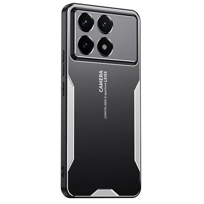 For Xiaomi Redmi K70E 5G / Poco X6 Pro 5G Hybrid Phone Case Aluminum Alloy+TPU+PC Cover Protection Cover