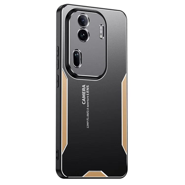 For Oppo Reno11 Pro 5G (Global) / Reno11 (China) 5G Phone Case Shockproof Military Aluminum Alloy Metal Cover