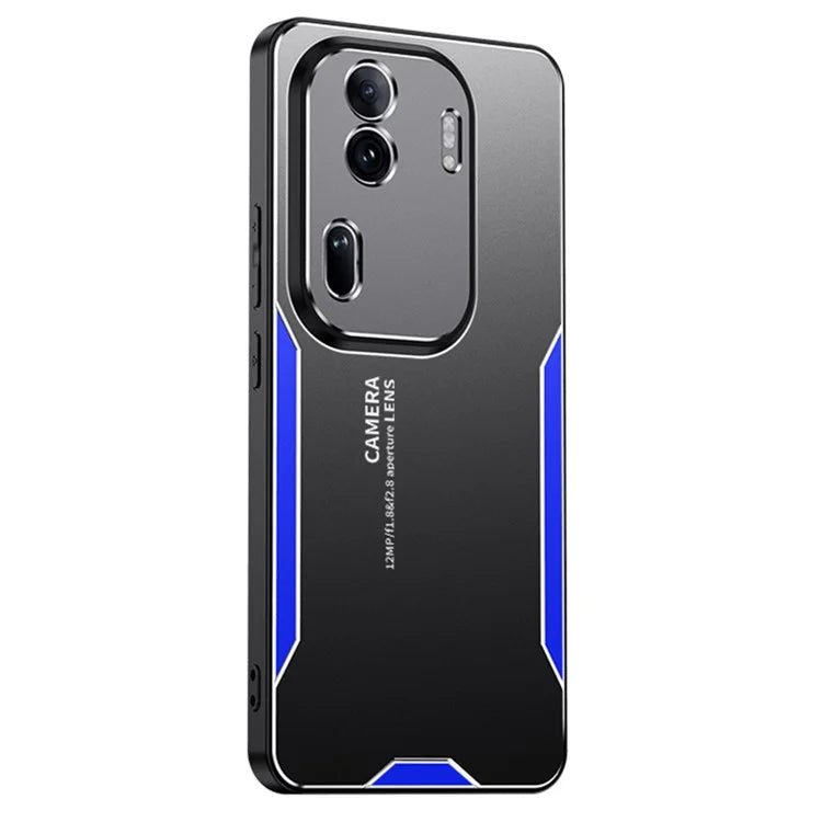 For Oppo Reno11 Pro 5G (Global) / Reno11 (China) 5G Phone Case Shockproof Military Aluminum Alloy Metal Cover