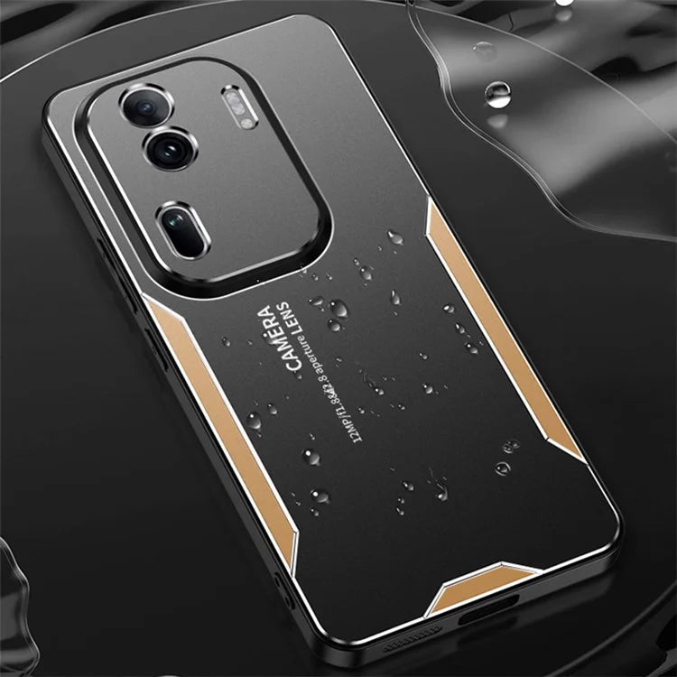 For Oppo Reno11 Pro 5G (Global) / Reno11 (China) 5G Phone Case Shockproof Military Aluminum Alloy Metal Cover