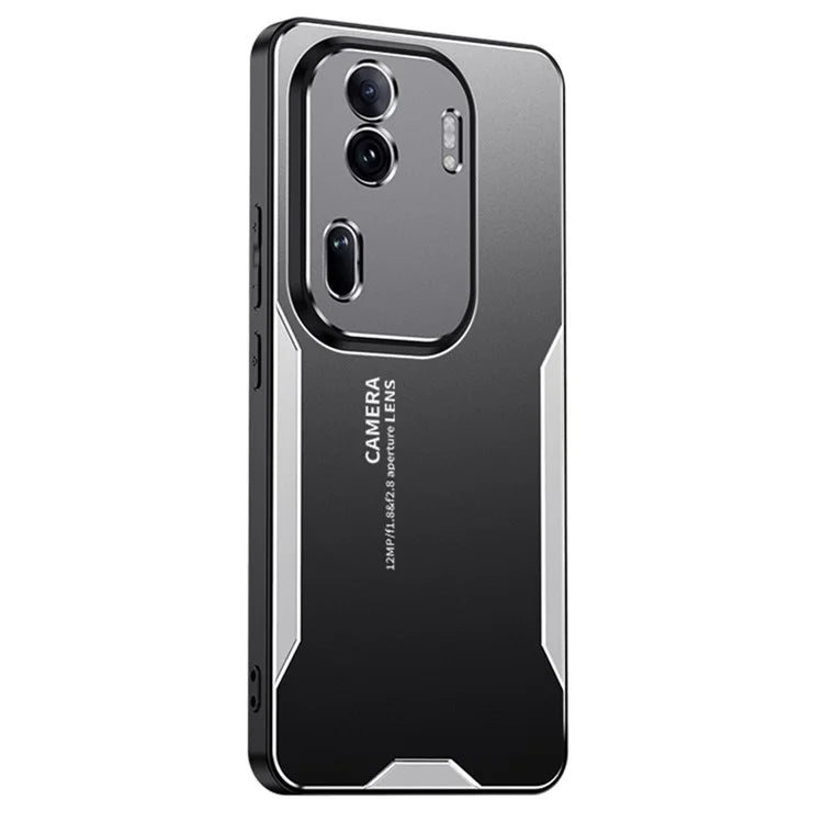 For Oppo Reno11 Pro 5G (Global) / Reno11 (China) 5G Phone Case Shockproof Military Aluminum Alloy Metal Cover