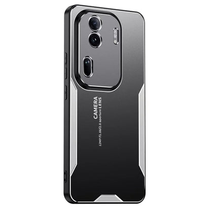 For Oppo Reno11 Pro 5G (Global) / Reno11 (China) 5G Phone Case Shockproof Military Aluminum Alloy Metal Cover