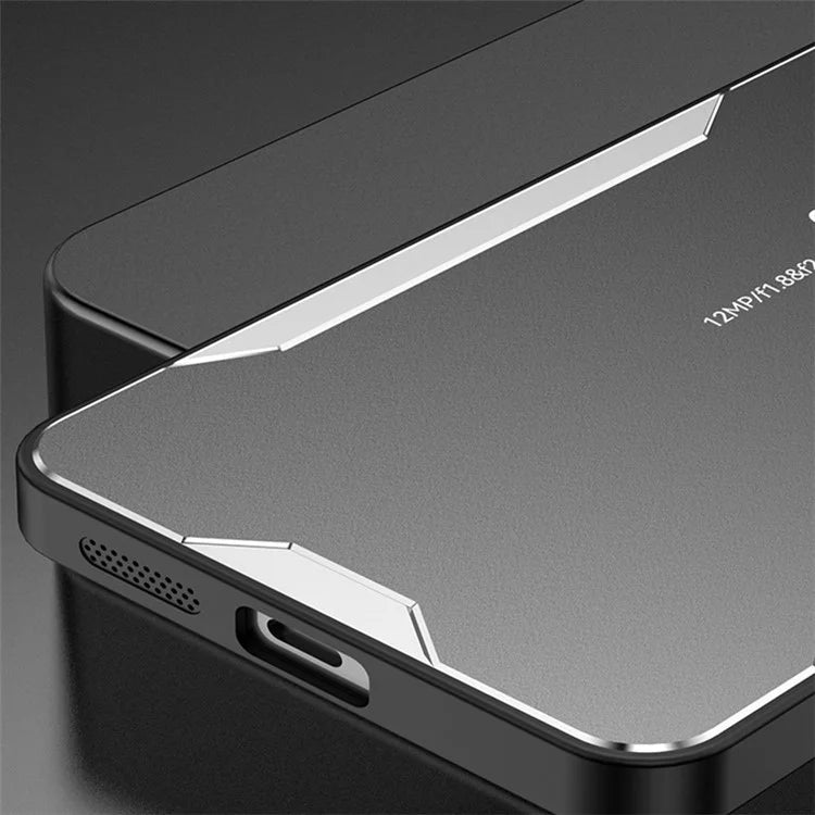 For Oppo Reno11 Pro 5G (Global) / Reno11 (China) 5G Phone Case Shockproof Military Aluminum Alloy Metal Cover