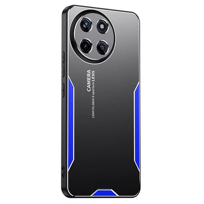 For Realme 11 4G (159.9x73.3x7.95mm) Case Tough Armour Aluminium Alloy+TPU+PC Phone Cover