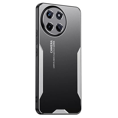 For Realme 11 4G (159.9x73.3x7.95mm) Case Tough Armour Aluminium Alloy+TPU+PC Phone Cover