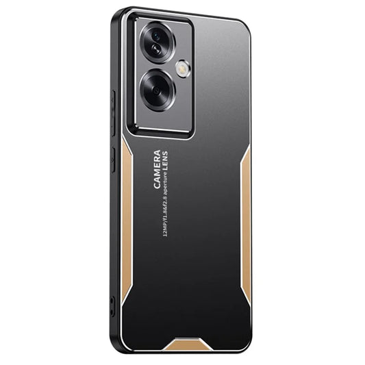 For Oppo A79 5G / A2 5G Phone Case Shockproof Tough Rugged Armor Aluminium Alloy Back Cover