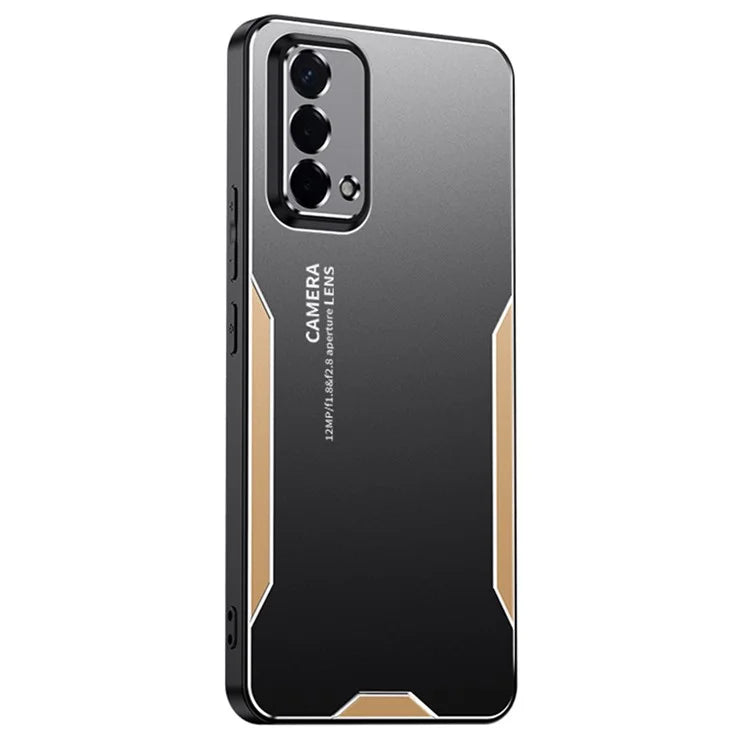 For Oppo A93 5G Aluminum Alloy Case Camera Protection Matte Phone Cover