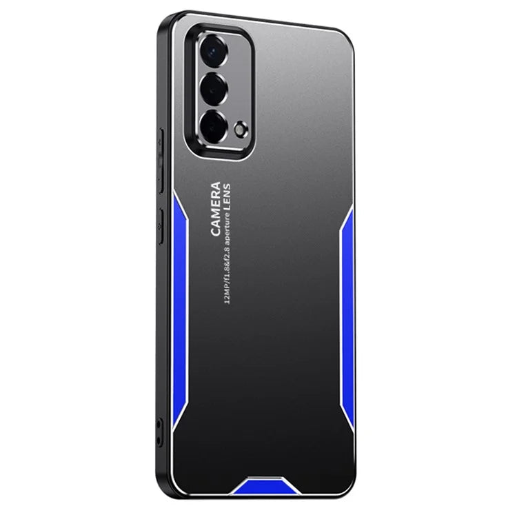 For Oppo A93 5G Aluminum Alloy Case Camera Protection Matte Phone Cover