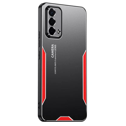 For Oppo A93 5G Aluminum Alloy Case Camera Protection Matte Phone Cover