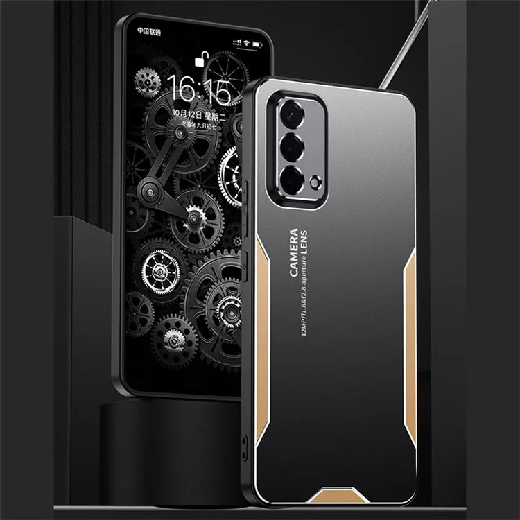 For Oppo A93 5G Aluminum Alloy Case Camera Protection Matte Phone Cover