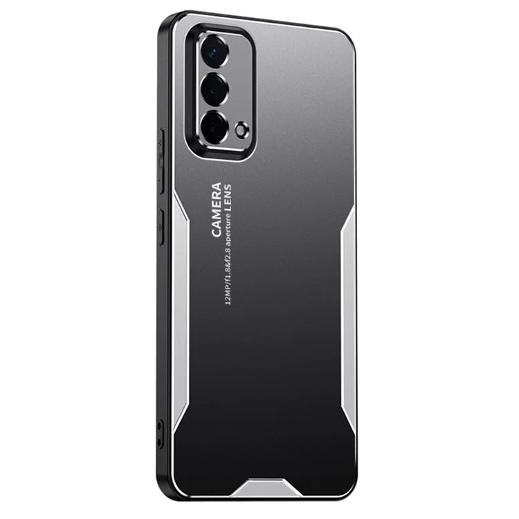 For Oppo A93 5G Aluminum Alloy Case Camera Protection Matte Phone Cover