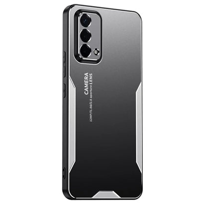 For Oppo A93 5G Aluminum Alloy Case Camera Protection Matte Phone Cover