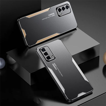 For Oppo A93 5G Aluminum Alloy Case Camera Protection Matte Phone Cover