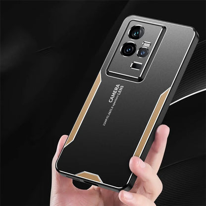 For vivo iQOO 11 5G Phone Case Armour Aluminum Alloy Metal Cover Shockproof