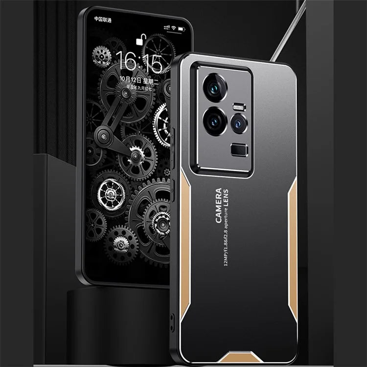 For vivo iQOO 11 5G Phone Case Armour Aluminum Alloy Metal Cover Shockproof