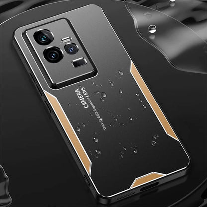 For vivo iQOO 11 5G Phone Case Armour Aluminum Alloy Metal Cover Shockproof