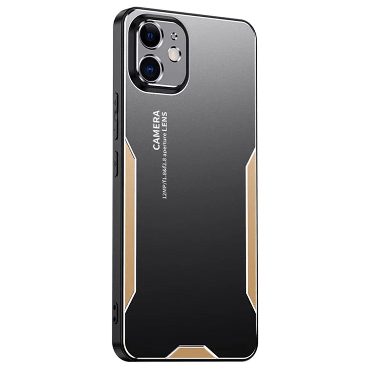 For iPhone 11 Hard Shell Phone Case Anti-Fingerprint Matte Aluminum Alloy Cover