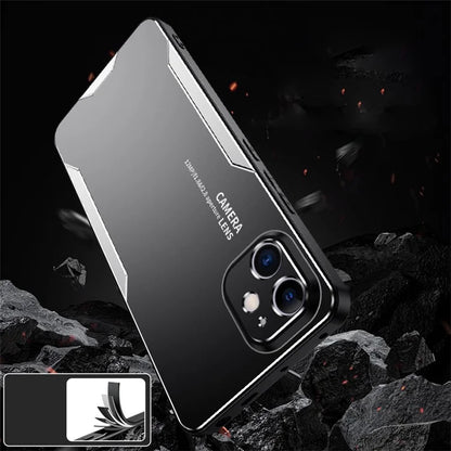 For iPhone 11 Hard Shell Phone Case Anti-Fingerprint Matte Aluminum Alloy Cover