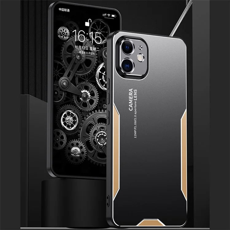 For iPhone 11 Hard Shell Phone Case Anti-Fingerprint Matte Aluminum Alloy Cover