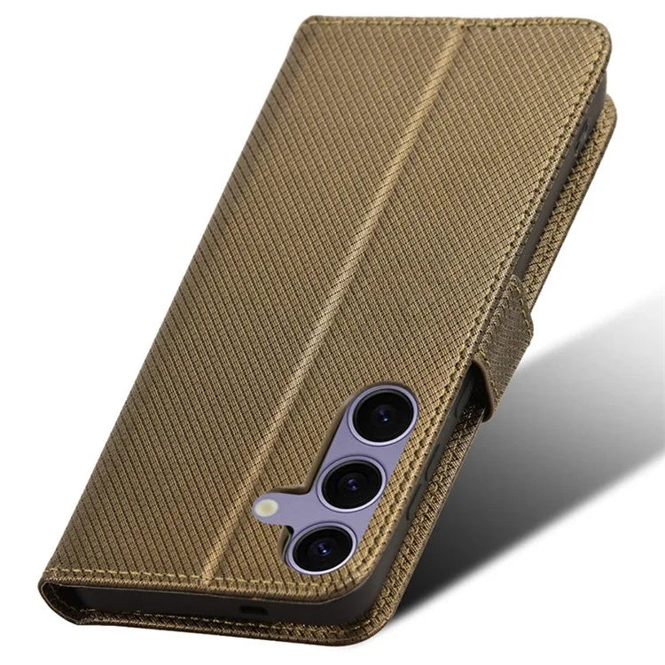 For Samsung Galaxy S24 Diamond Texture Leather Case Phone Wallet Stand