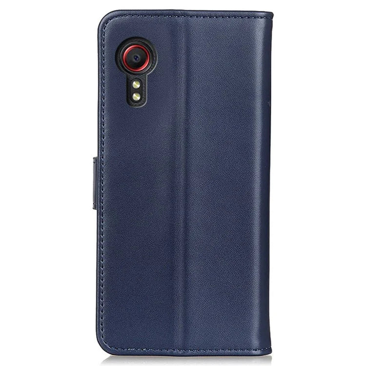 For Samsung Galaxy Xcover 7 Leather Phone Case with Wallet Stand Magnetic Clasp