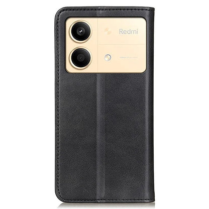 For Xiaomi Redmi Note 13R Pro 5G Split Leather Case Wallet Magnetic Closing Cover