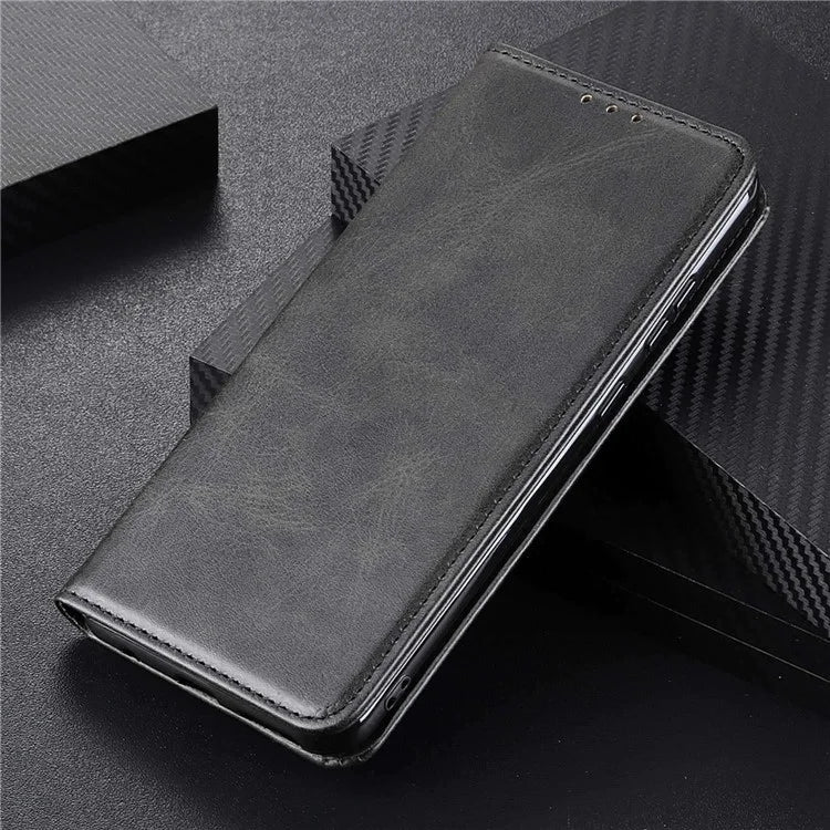 For Xiaomi Redmi Note 13R Pro 5G Split Leather Case Wallet Magnetic Closing Cover