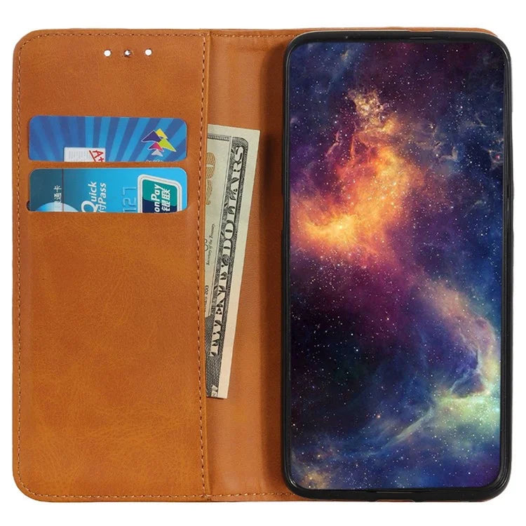 For Xiaomi Redmi Note 13R Pro 5G Split Leather Case Wallet Magnetic Closing Cover