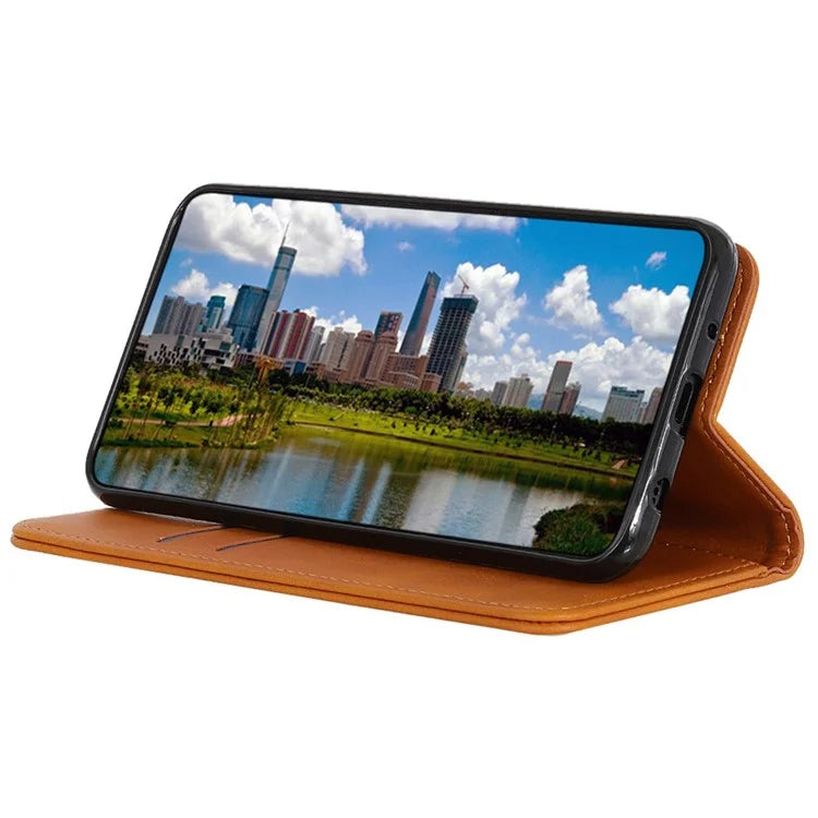 For Xiaomi Redmi Note 13R Pro 5G Split Leather Case Wallet Magnetic Closing Cover