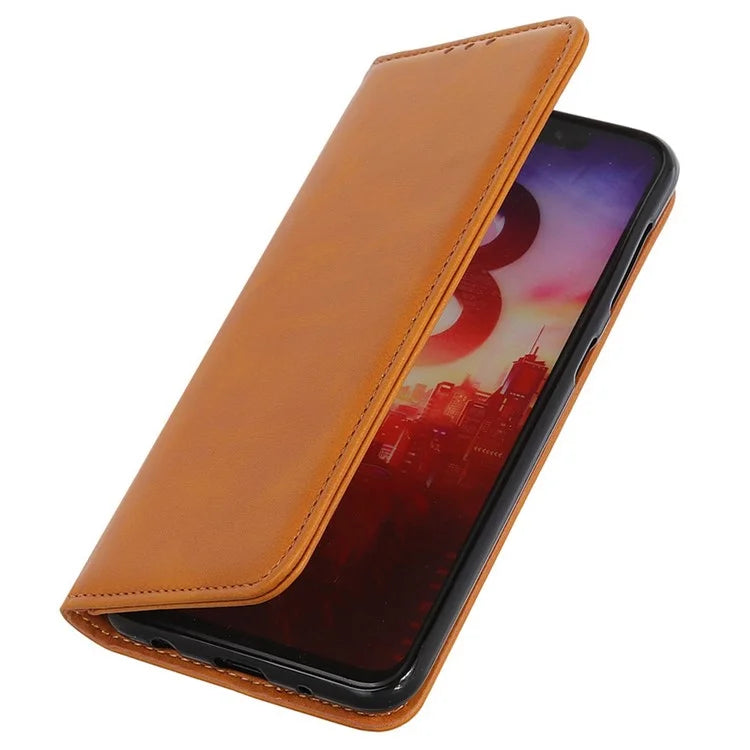 For Xiaomi Redmi Note 13R Pro 5G Split Leather Case Wallet Magnetic Closing Cover