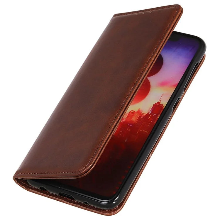 For Xiaomi Redmi Note 13R Pro 5G Split Leather Case Wallet Magnetic Closing Cover