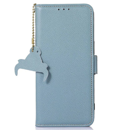 For Xiaomi Redmi Note 13R Pro 5G Wallet Case Genuine Cow Leather Phone Cover
