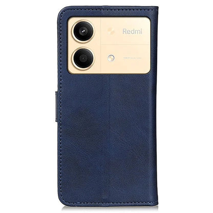 For Xiaomi Redmi Note 13R Pro 5G Wallet Leather Phone Case Cowhide Texture