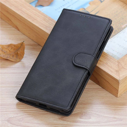 For Xiaomi Redmi Note 13R Pro 5G Wallet Leather Phone Case Cowhide Texture