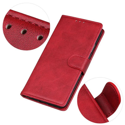 For Xiaomi Redmi Note 13R Pro 5G Wallet Leather Phone Case Cowhide Texture