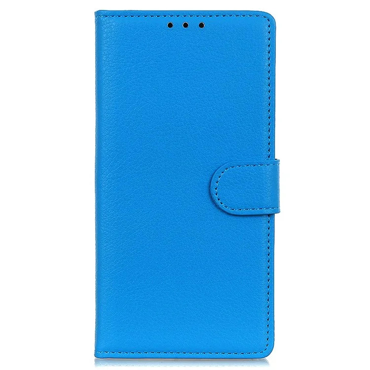 For Xiaomi Redmi Note 13R Pro 5G Leather Wallet Case Litchi Texture Phone Cover