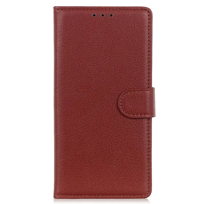 For Xiaomi Redmi Note 13R Pro 5G Leather Wallet Case Litchi Texture Phone Cover